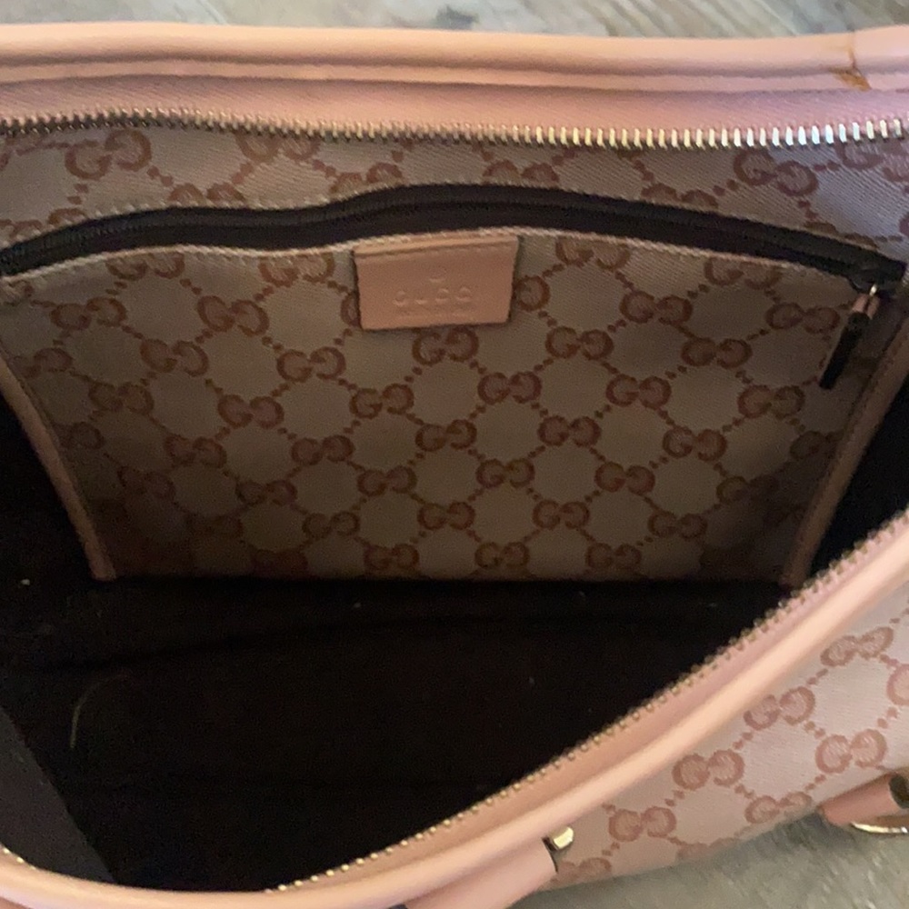 Authentic gucci pink hobo bag - Picture 4 of 8